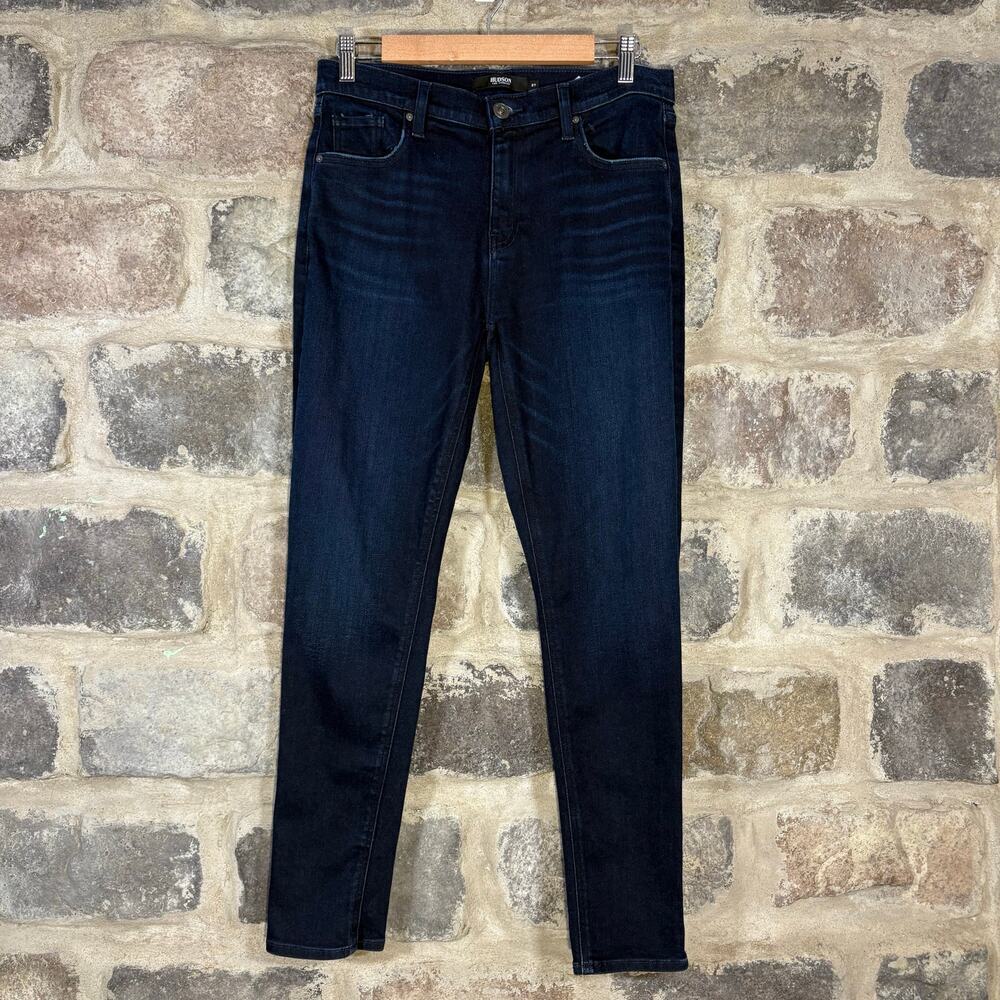 Hudson Jeans Lana Boyfriend‎ Baby Tonight DYDBBT1212 Dark Wash Jeans Woman's 27